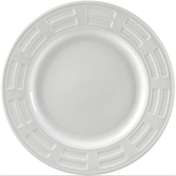 Gracie Oaks Charger Plate, White Wayfair